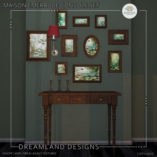 DD Maison Emeraude Console