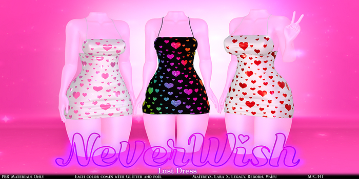 *NeverWish* Lust Dress - DEMO