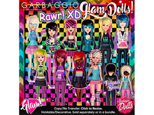 Garbaggio // Rawr!XD Glam Dolls - Fullpack