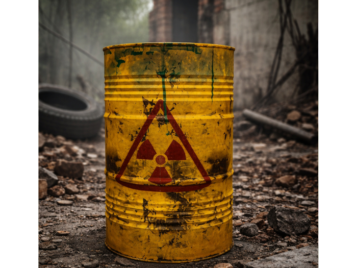 Rusty Hazard Barrel