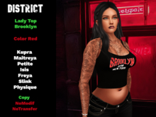 DM - Lady Top Brooklyn 98 Red V1