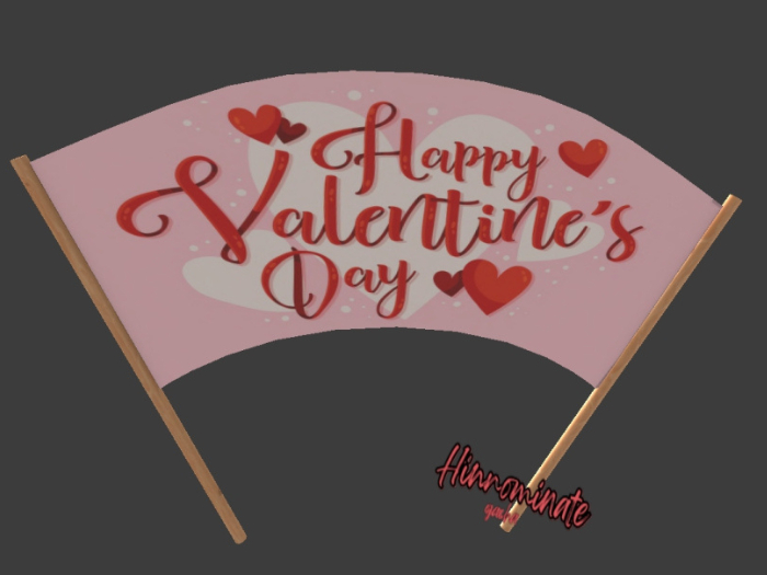 08 Valentine Sign - Valentine Photo Props - Fanshii