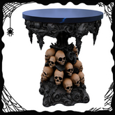Table Gothic Skulls,skull table,Halloween table