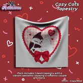 AL - Cozy Cats Tapestry