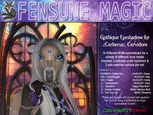 .:FM:. Cerberus Cervidore Gothique Eyeshadow Set