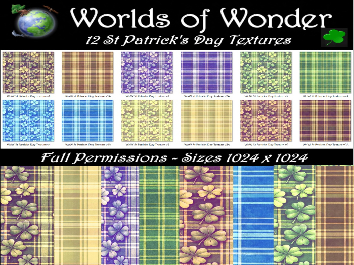 WoW 12  St Patrick's Day Textures