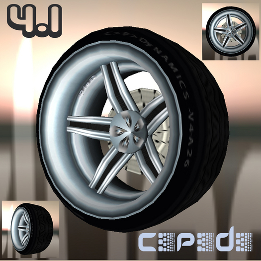 C>P>Dynamics V4.1 5 Spoke Carbon Style Rim [b]