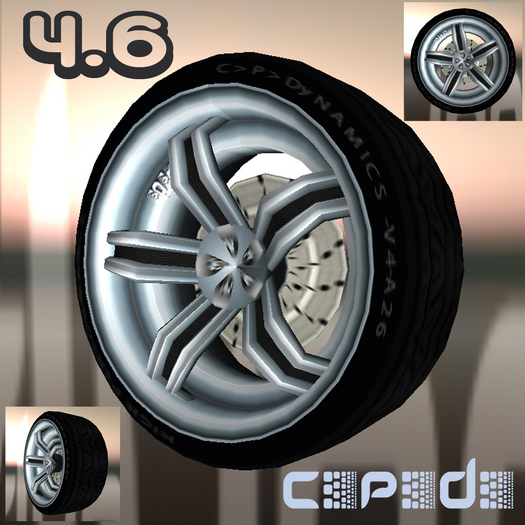 C>P>Dynamics V4.6 5 Spoke Carbon Style Rim [b]