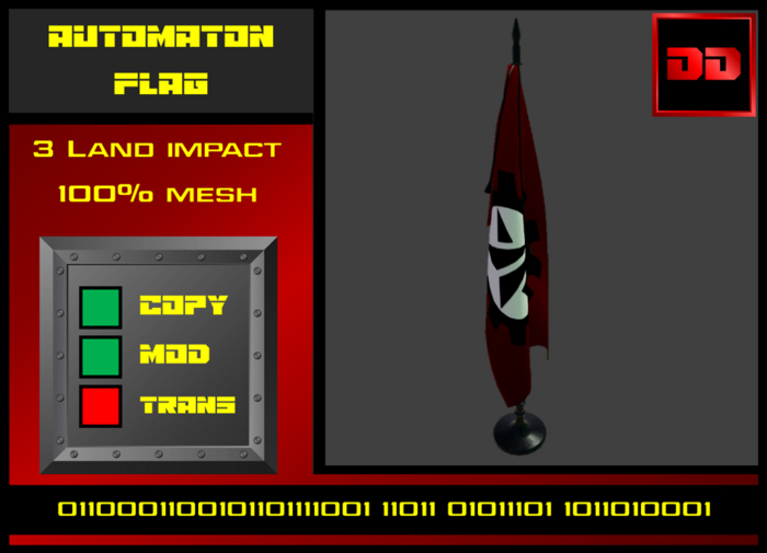 Automaton Floor Flag [C/M]