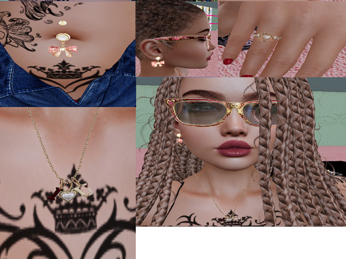 {CC} Birthstone Jewelry  (L, R, M, L-Ex)(Pearl)