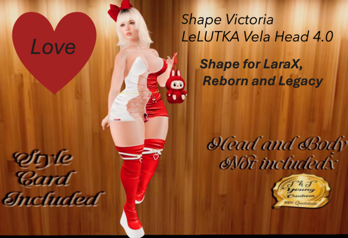 Shape Victoria LaraX LeLUTKA Vela Head 4.0