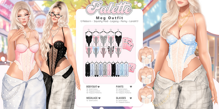 Palette - Meg Bodysuit [Fatpack]