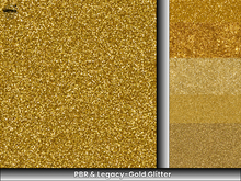 PBR & Legacy-Gold Glitter