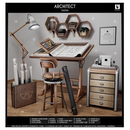 4. BAMSE : Architect - Books