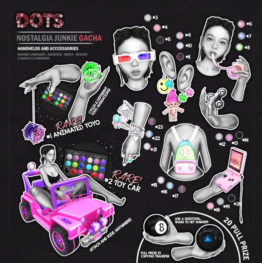 Dots - Nostalgia Junkie - #2 Toy Car RARE