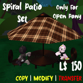 {AR's} Spiral Patio Set