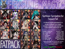 .:FM:. Gothique Eyeshadow Fatpack Set