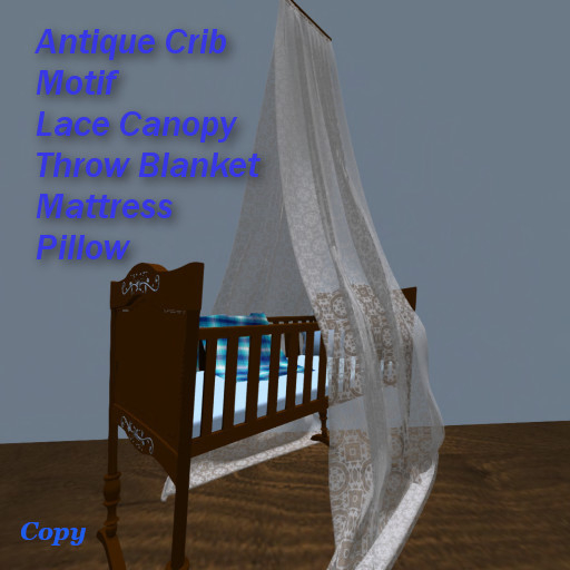 CuddlePie Antique Crib Prince1