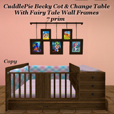 CuddlePie Becky Cot & Change Table1