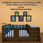CuddlePie Leyton Cot & Change Table1