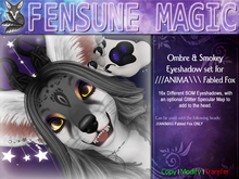 .:FM:. Fabled Fox Ombre & Smokey Eyeshadow Set