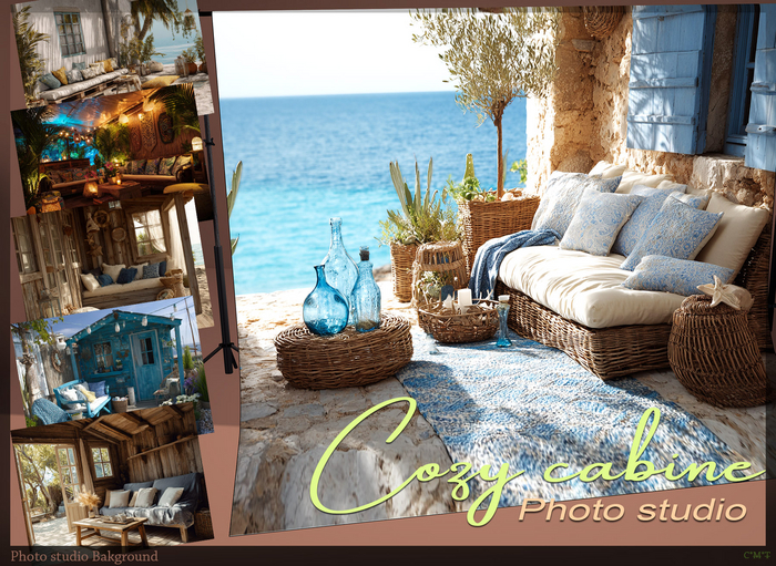*!* Screen studio photo cabine beach 
