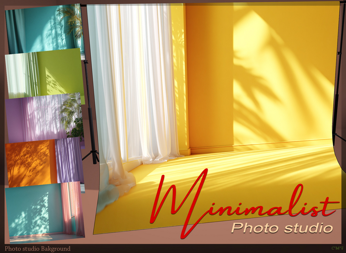 *!* Screen studio photo Minimalist color