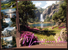 *!* Screen studio photo mountain lac