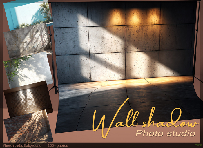 *!* Screen studio photo Wall Shadow
