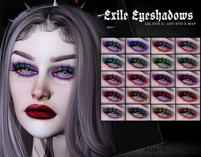 [PAIX] EXILE EYESHADOWS - [FATPACK]