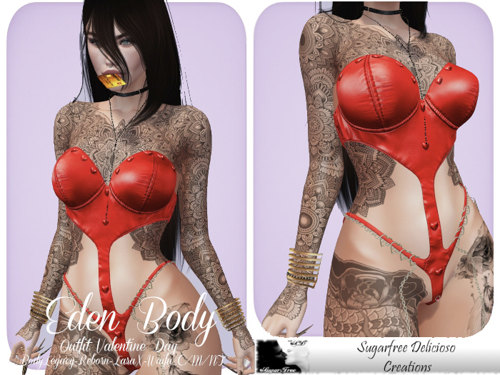 Promo **SD** Body Valentine Eden Red 