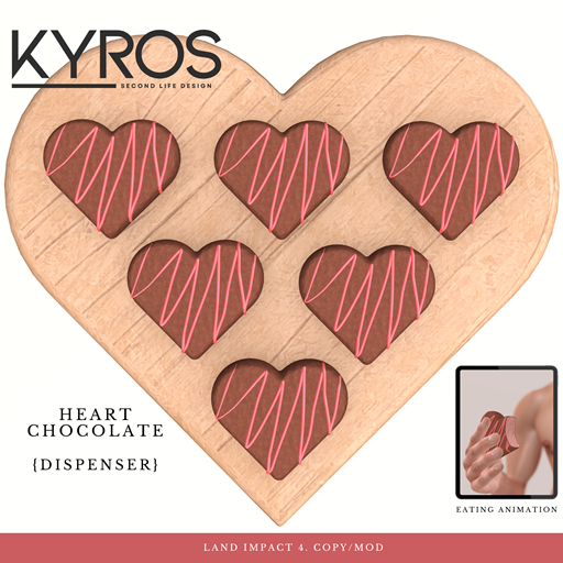 [K] - Heart Chocolate(Dispenser)