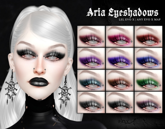 [PAIX] Aria Eyeshadows - [fatpack]