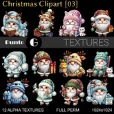Full Perm Textures - Christmas Clipart 03