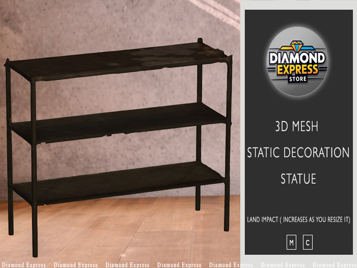 {DE} Fallout Shelf - 3D Mesh (Version 1)