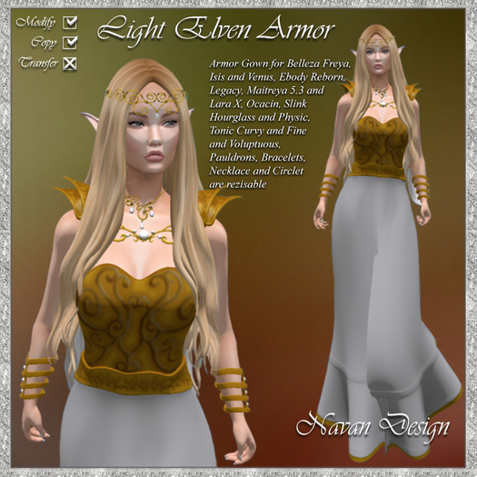 Light Elven Armor Demo