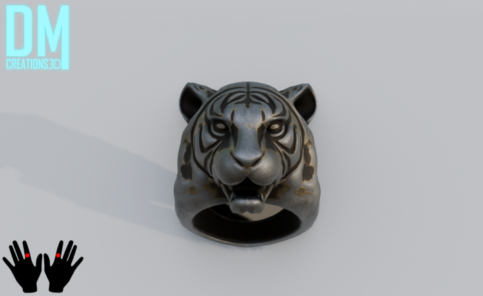 Tiger Ring A02 Full Perm Mesh