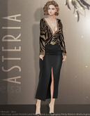 Asteria "Elsa" Skirt Black