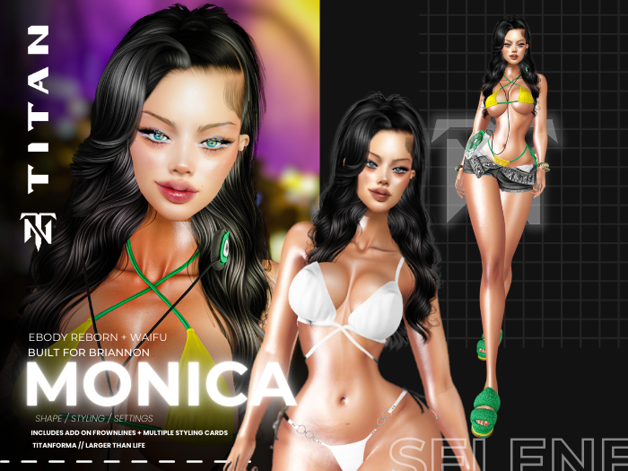 TITANFORMA // Monica Shape (Briannon x eBody Reborn + Waifus