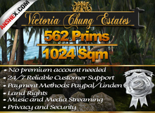 1024 Sqm Land For Rent - RESIDENTIAL - 562 Prims (Buy this ad and you will receive a gift)