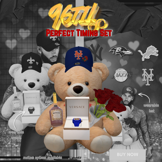 96til - perfect timing bear - mets