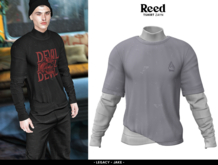 REED - ZAYN TSHIRT GRAY (wear me)