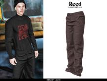 REED - ZAYN SWEATPANT BROWN (wear me)