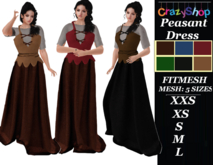 Crazy Peasant Dress