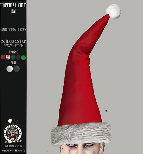 Badwolf - Imperial Yule Hat