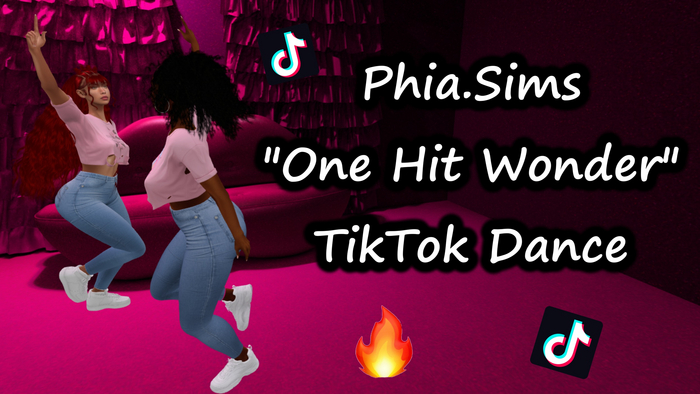 Phia.Sims One Hit Wonder TikTok Dance Animation