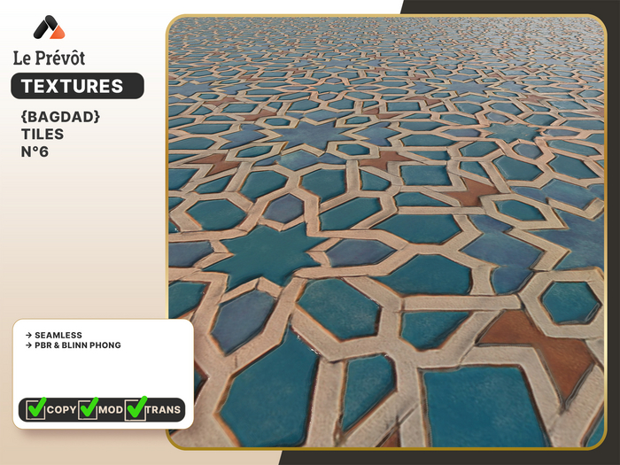 [LE PREVOT] - {BAGDAD} Tiles 6