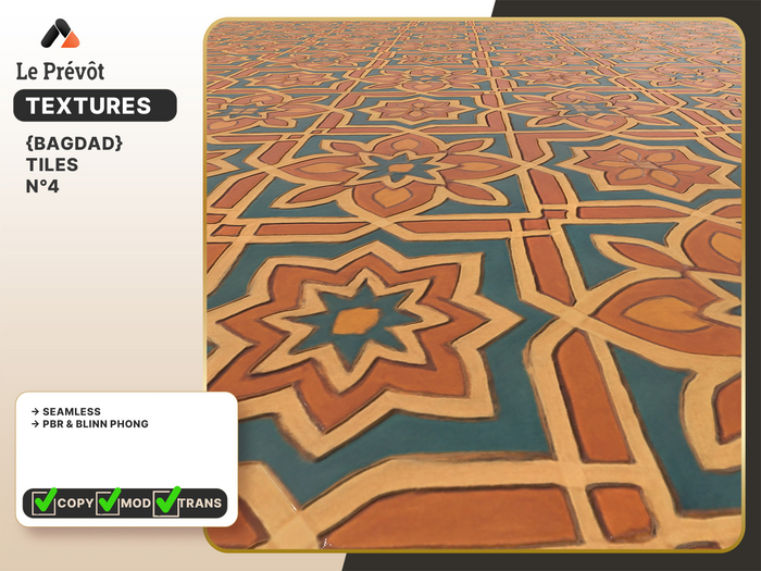 [LE PREVOT] - {BAGDAD} Tiles 4