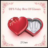 DFS Vday Box Of Glasses - ACTUAL ITEM