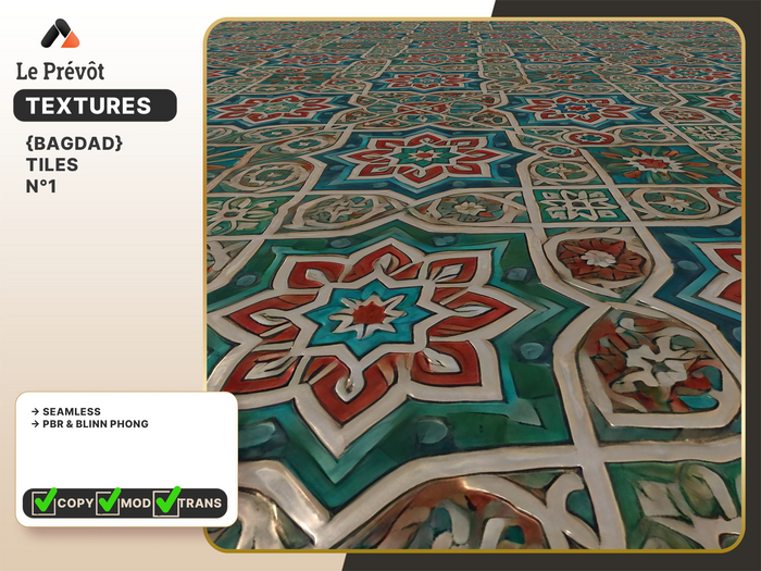 [LE PREVOT] - {BAGDAD} Tiles 1
